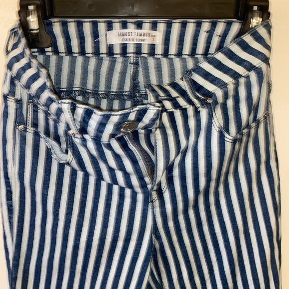 High waist striped jeans - Picture 5 of 5